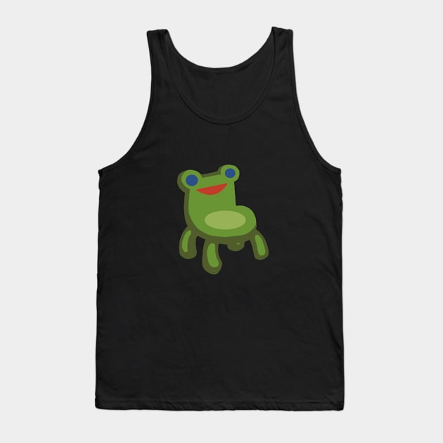 Froggy Chair Tank Top by eternalMothman